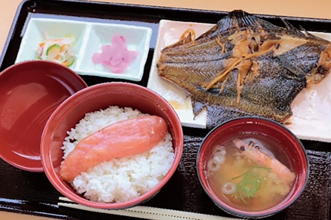 鹿部プレミアムたらこ御膳